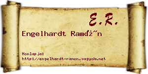 Engelhardt Ramón névjegykártya